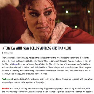 Interview with ‘Slay Belles’ Actress Kristina Klebe